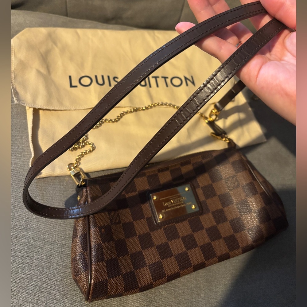 Louis Vuitton Eva Damier Ebene Clutch sophie - Picture 4 of 11